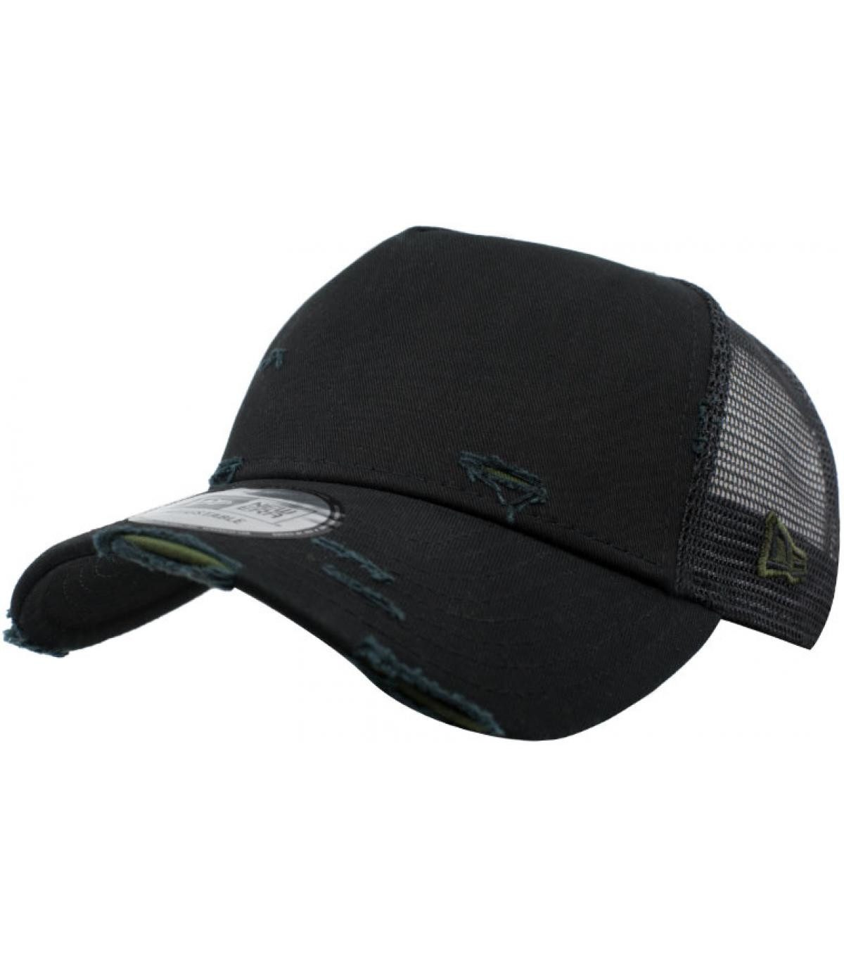 Trucker NE Distressed black New Era